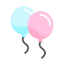Balloons icon 64x64