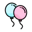 Balloons icon 64x64