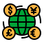 Money currency icon 64x64