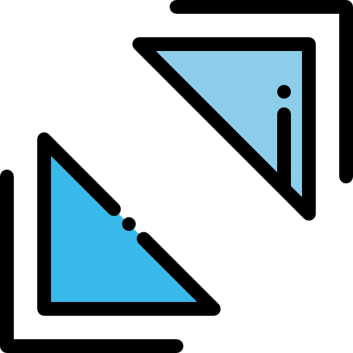 Diagonal arrow icon