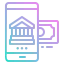 Mobile banking icon 64x64