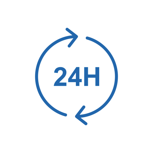 24 hours icon