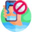No phone icon 64x64