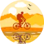Cycling アイコン 64x64