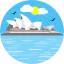 Sydney opera house icon 64x64