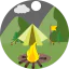 Camping ícono 64x64