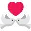 Love birds icon 64x64