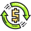 Money exchange icon 64x64