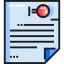 Paper note icon 64x64