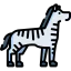 Зебра иконка 64x64