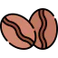 Кофейные зерна иконка 64x64