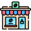 Кофейный магазин иконка 64x64