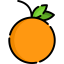 Апельсин иконка 64x64