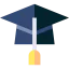 Graduation hat ícono 64x64