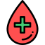Blood transfusion icon 64x64