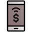 Mobile money ícono 64x64