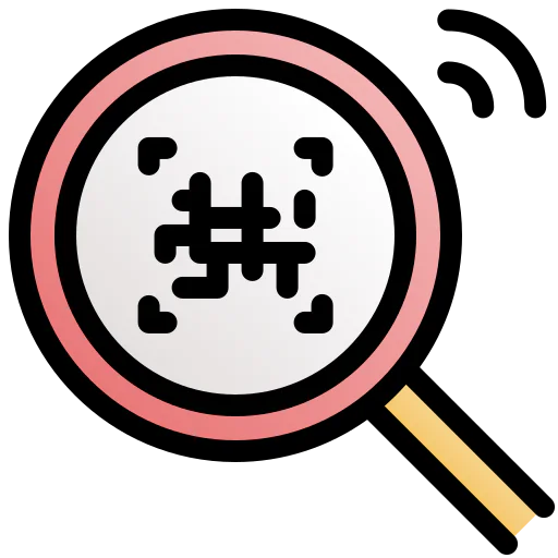 Qr code scan biểu tượng