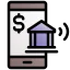 Mobile banking Symbol 64x64