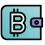 Bitcoin wallet icône 64x64