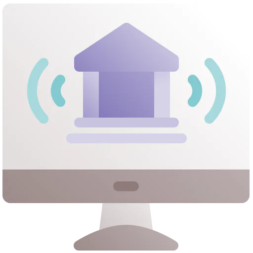 Internet banking ícone