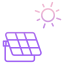 Solar energy ícone 64x64