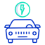 Electric car Symbol 64x64