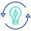 Light bulb icon 64x64