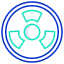 Nuclear energy icon 64x64