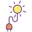 Solar energy ícone 64x64