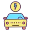 Electric car icône 64x64
