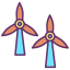 Eolic energy icône 64x64
