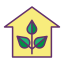 Eco house ícono 64x64
