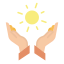 Солнечная энергия иконка 64x64