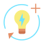 Light bulb icon 64x64