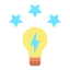 Light bulb icon 64x64