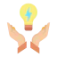 Light bulb icon 64x64
