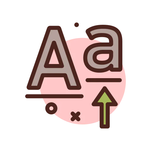 Baseline shift icon