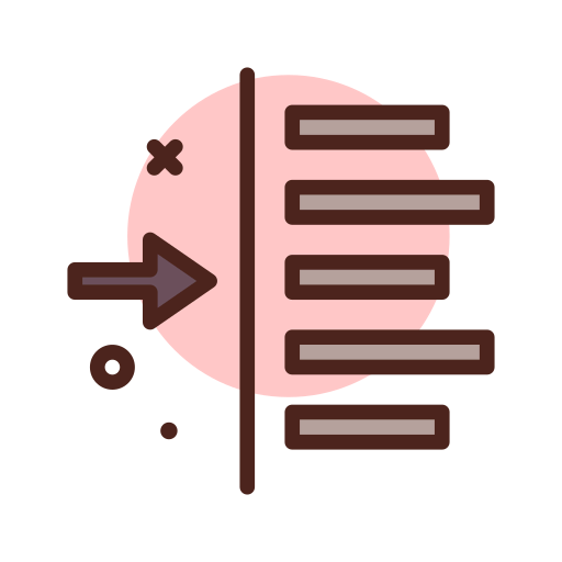 Indent ícone