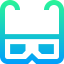 3d glasses Ikona 64x64