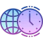 Time zones Ikona 64x64