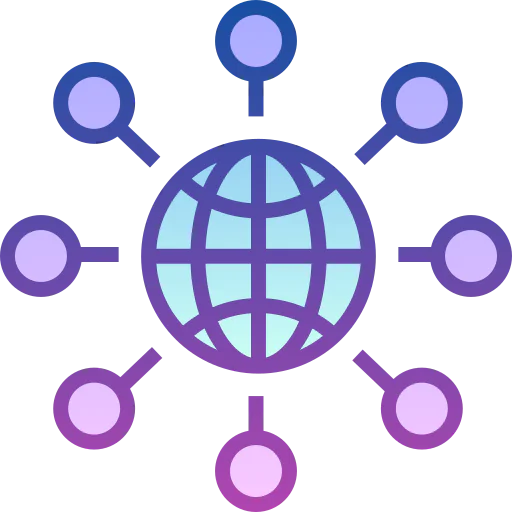 Global connection icône