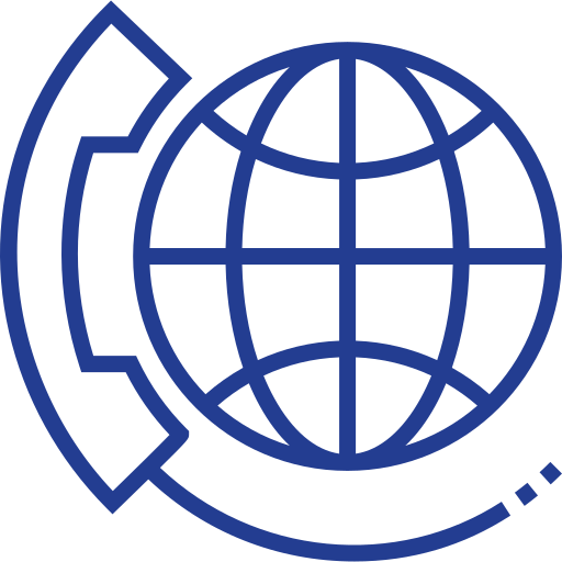 Global communication icon