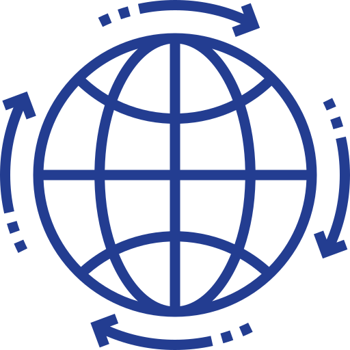 Global distribution icon