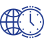 Time zones biểu tượng 64x64