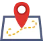 Map location biểu tượng 64x64