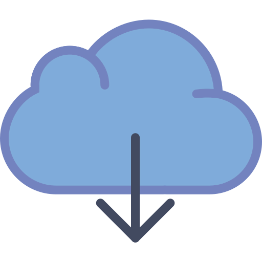 Cloud computing Ikona