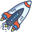 Space shuttle icon 64x64