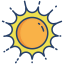 Sun icon 64x64