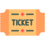Билет иконка 64x64