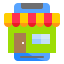 Online shop icon 64x64